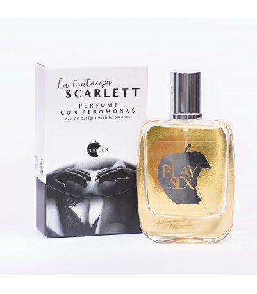 TENTACION PLAY SEX PERFUME CON FEROMONAS SCARLETT PARA ELLA 50ML TENTACIÓN PLAY SEX