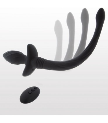 TABOOM PLUG ANAL CON COLA QUE SE MUEVE Y MANDO A DISTANCIA PUPPY PLAY TABOOM