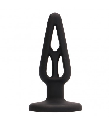 PLUG & PLAY PLUG ANAL EN SILICONA PLUG & PLAY 4” NEGRO