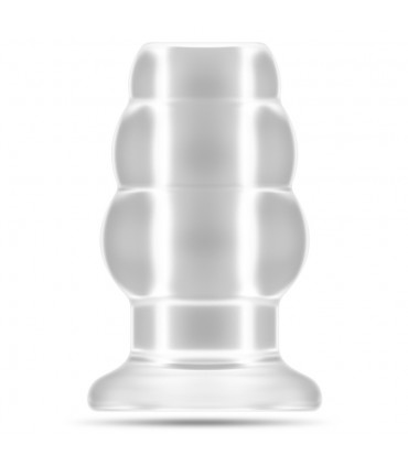 SONO PLUG ANAL LARGE HOLLOW TUNNEL SONO Nº51 TRANSPARENTE