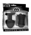 PLUG ANAL VIBRANTE CON JOYA Y MANDO A DISTANCIA PARAGON MASTER SERIES
