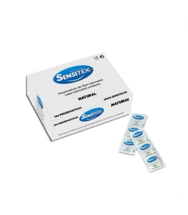 SENSITEX PRESERVATIVOS NATURALES 144 UNIDADES SENSITEX