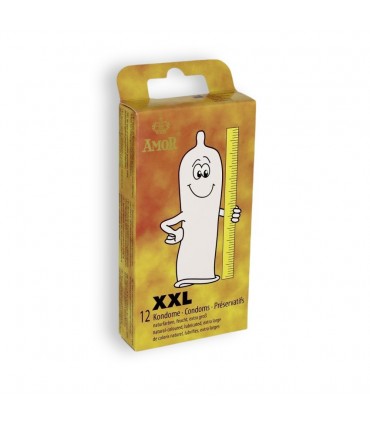 AMOR PRESERVATIVOS XXL 12 UNIDADES