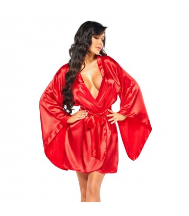 BEAUTY NIGHT FASHION BATA Y TANGA SAMIRA ROJO BEAUTY NIGHT FASHION