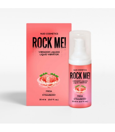 NUEI VIBRADOR LÍQUIDO ROCK ME! FRESA 20 ML NUEI