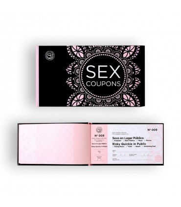 SECRET PLAY SEX COUPONS EN ESPAÑOL Y INGLÉS SECRET PLAY