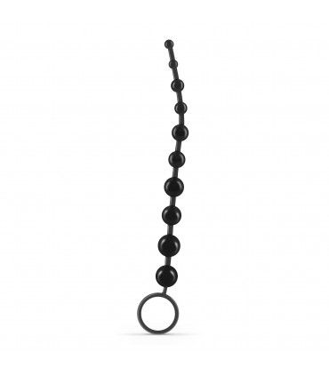 CRUSHIOUS CADENA ANAL DE 10 BILLES CRUSHIOUS NEGRA
