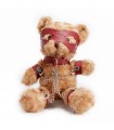 OSO TEDDY BONDAGE CRUSHITO ROJO 31CM CRUSHIOUS