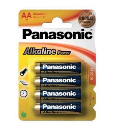 EXCITASY 4 PILAS AA ALCALINAS PANASONIC