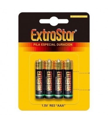 EXTRASTAR 4 PILAS AAA EXTRASTAR