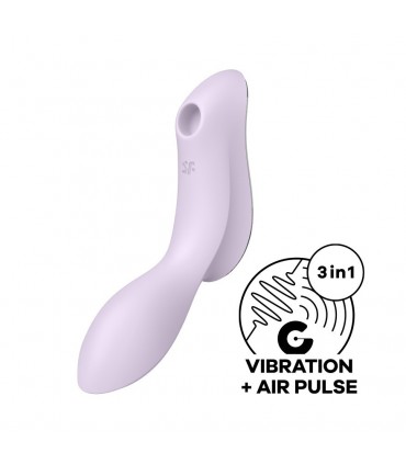 SATISFYER VIBRADOR CURVY TRINITY 2 SATISFYER VIOLETA