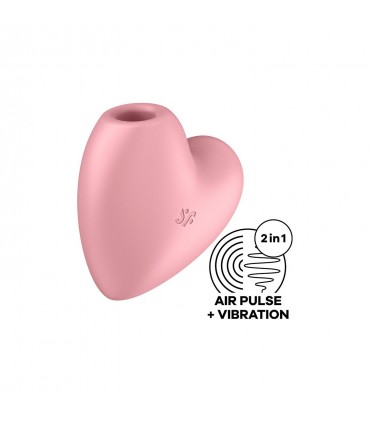 SATISFYER VIBRADOR CUTIE HEART SATISFYER ROSA