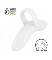 VIBRADOR DE DEDO BOLD LOVER SATISFYER BLANCO