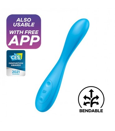 SATISFYER VIBRADOR G-SPOT FLEX 4 CON APP SATISFYER