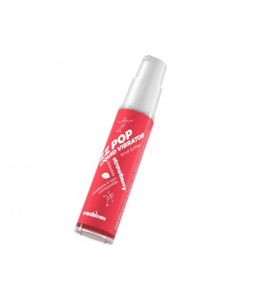 CRUSHIOUS VIBRADOR LIQUIDO ZZ POP AROMA FRESA 10ML CRUSHIOUS