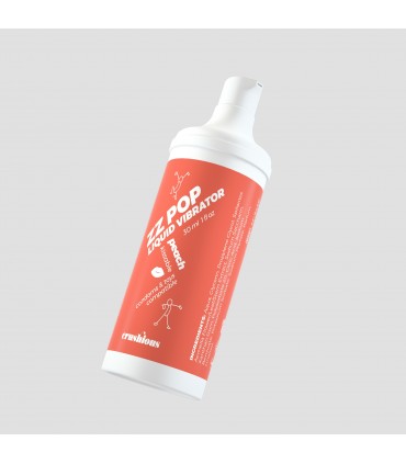 CRUSHIOUS VIBRADOR LIQUIDO ZZ POP AROMA MELOCOTÓN 30ML CRUSHIOUS