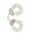 ESPOSAS DE FELPA FURRY FUN BLANCO TOYJOY