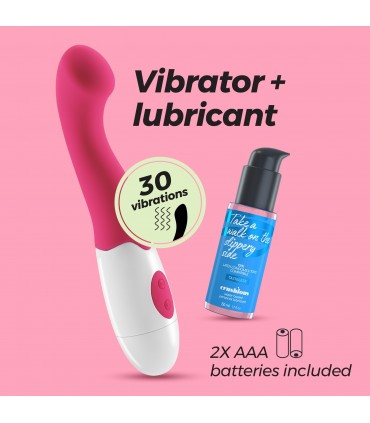 CRUSHIOUS VIBRADOR TROLLIE COM LUBRICANTE DE BASE AGUA INCLUIDO CRUSHIOUS