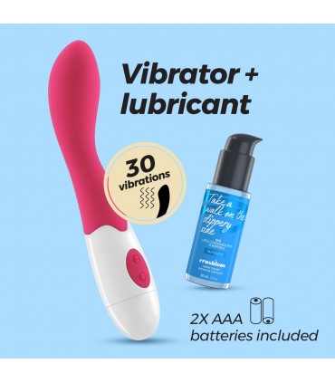 CRUSHIOUS VIBRADOR TWIGLIE CON LUBRICANTE DE BASE AGUA INCLUIDO CRUSHIOUS
