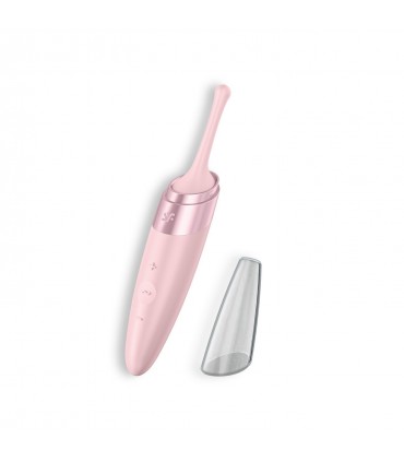 SATISFYER VIBRADOR TWIRLING DELIGHT SATISFYER ROSA
