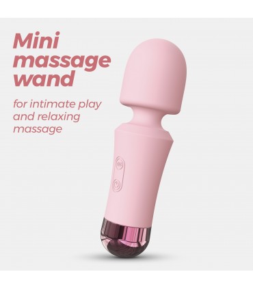 CRUSHIOUS WANDA MINI VARITA RECARGABLE ROSA CRUSHIOUS