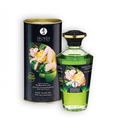 SHUNGA EROTIC ART ACEITE AFRODISÍACO TÉ VERDE 100ML
