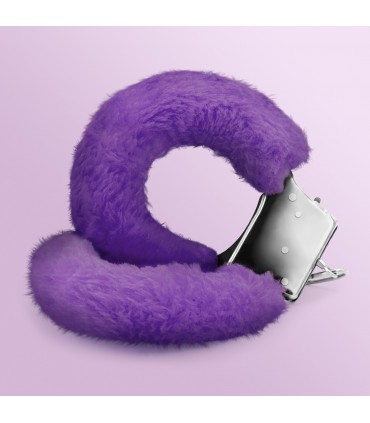 CRUSHIOUS ESPOSAS DE FELPA LOVE CUFFS CRUSHIOUS MORADAS