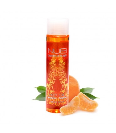 NUEI ACEITE DE MASAJE CON EFECTO CALOR MANDARINA HOT OIL NUEI 100ML
