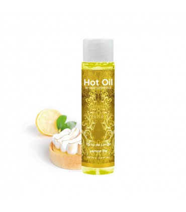 NUEI ACEITE DE MASAJE CON EFECTO CALOR A LA TARTA DE LIMÓN HOT OIL NUEI 100ML
