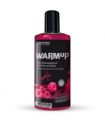 WARMUP ACEITE DE MASAJE COMESTIBLE WARMUP FRAMBUESA 150ML