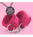 ESPOSAS DE VELCRO TOUGH LOVE CON CADENA DE 40CM EXTRA CRUSHIOUS ROSA