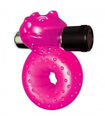 SEX PLEASE ANILLO PARA EL PENE CON VIBRACIÓN SEX PLEASE! MISHA ROSA